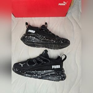 Children Unisex Shoes PUMA Kids One4All Slip-On Galaxy (Toddler)‎ 6C Black NEW